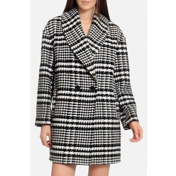 Avec Les Filles Houndstooth Peacoat - Picture 3 of 14